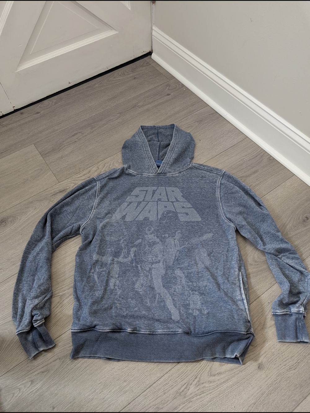 Star Wars Heathered Blue Pullover Hoodie